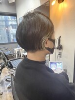 ヘアアンドメイク エジェリ(hair&make egerie) メンズインナーカラー・ホワイトブリーチ・韓国マッシュ