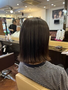 シャンプーボーイアネックス(SHAMPOO BOY Annex) 肩口切りっぱなし