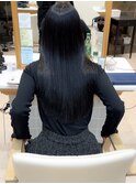髪質改善ストレート　ナチュラルレイヤーカット
