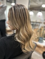 ラフ 難波店(LAFF)&nbsp;#黒髪#ボブルフ#ネビージュ#小顔#ワンレン