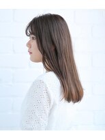 ヘアーアンドメイク レカン(Lecrin) 大人可愛いブルージュカラー