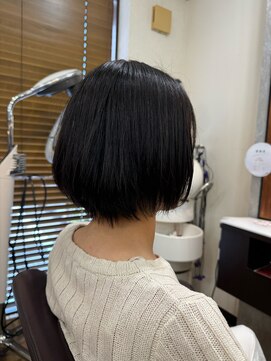 ヘアメイク クープ びいまた店 ショートボブ