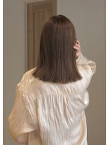 ネイヴィル オモテサンドウ(navile omotesando)&nbsp;水素髪質改善トリートメント×グレージュロング