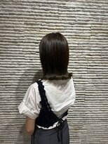 ビス リアン 川口店(Vis lien) オンブレグレージュオリーブベージュくびれミディ大人美人