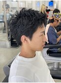 ピンパーマスパイキーショート