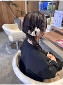 サイド編み下ろし