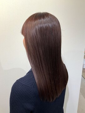 クク(coucou) 暖色カラー×髪質改善トリートメント