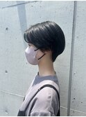 ショートボブ襟足スッキリ大人キレイショートボブ20代30代40代