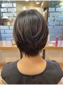 程よくハイライトの活きたショートデザイン！