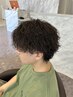 【黒野限定】波打ち/ツイスト・スパイラルパーマ＋カット　￥16500→￥13500
