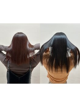 【池袋東口徒歩6分】乾かすだけで決まる!《酸性ストカール》自然なツヤツヤの髪を作る当店大人気の髪質改善