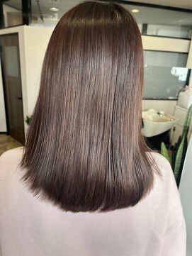 エヌ(enu) ピンクブラウン