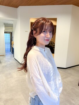 スリー バイ ザサロンフジサワ(THREE by the salon fujisawa) ラベンダーピンク