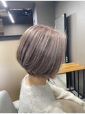 ナチュラルショートボブ