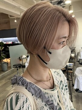 ブリックバイブレイス 千葉 千葉中央(brick by brace) 前下がりショート