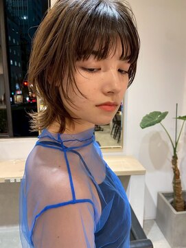 ソト 銀座(soto.) ハイライトカラー/くびれヘア/レイヤーパーマ/ミニボブ[銀座]