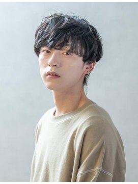 サロンズ フジサン 藤三広店(SALONS) マッシュ×無造作パーマ