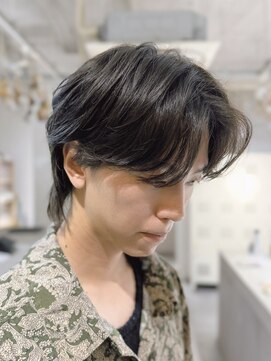 アトリエノエラ(Atelier Noella) メンズウルフ×ニュアンスパーマ【高田】