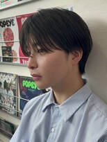 グッドタイムエフティフィフス 横浜西口(GoodTimes ft.fifth)&nbsp;横浜ニュアンスパーマ毛流れセンターパートセンター分け七三分け