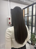 ディジョン 自由ヶ丘(Dijon)&nbsp;韓国顔まわりレイヤーカットグレージュオリーブベージュブラウン