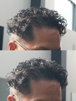 アストロ(ASTRO)&nbsp;スパイラルパーマ×フェード/スペインカール/極道パーマ