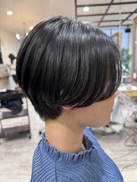 ラボヌールヘアーノーブル 新越谷店(La Bonheur hair noble) 極上髪質改善/くびれショート【美髪】【イメチェン】