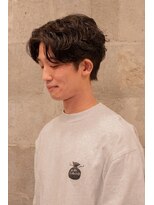 グリング(GRING) センターパートパーマ