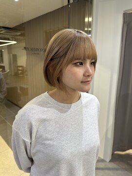 ノウハウ キョウト(KNOWHOW kyoto) 顔周りカット/ボブ