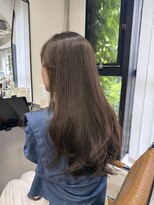 メモリーズ 表参道(Memories)&nbsp;レイヤーカット×オリーブグレージュで柔らかいヘア♪20代30代