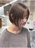 大阪梅田/顔周り/イメチェン/ショート/ボブ/レイヤーカット/20代
