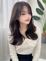 ソヨン 金山店(SOYON)&nbsp;大人ガーリー/似合わせカット/ダークアッシュ/ココアブラウン