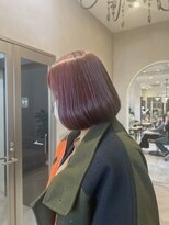 ラボヌールヘアーグレース 門前仲町店(La Bonheur hair grace)&nbsp;内巻きボブ/丸ボブ/まるみボブ/春カラー
