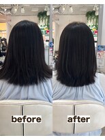 シゲ 自由が丘店(SHIGE)&nbsp;縮毛矯正まではしたくない方へ｜髪質改善トリートメント＋カット