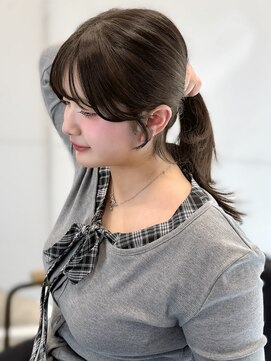 アリュウル 表参道(ALLURE) 大人艶髪へア／髪質改善サブリミックTR／イヤーカット／縮毛矯正