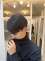 エント エクラート 川越東口店(ento.ECLART) メンズスタイルも得意です!前下がりセンターパートおすすめです