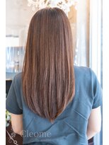 クレオメ 田町店(Cleome)&nbsp;ピンクベージュレイヤーイメチェン前髪フェイスレイヤー暗髪美髪