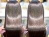 カット+高発色ダメージカラー+髪質改善ULTOWAトリートメント+クイックスパ