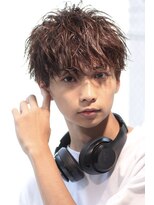 ブラック サッポロ(BLUCK SAPXOXO)&nbsp;ツイストスパイラル波巻きシャドウパーマスパイキーショート