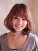 フェミニンキュートボブ