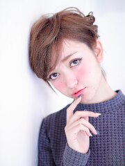 ショートヘアアレンジ