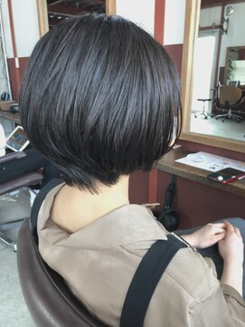 ルーファス 恵比寿 渋谷(Ruufus) 首元スッキリなショートボブスタイル 【Ruufus恵比寿渋谷】314b0