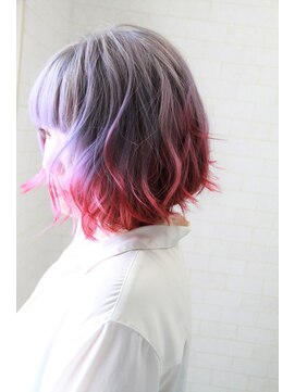 マティーナ ヘアー 池袋(Matina hair) 【インパクト系☆アイリスグラデーション】