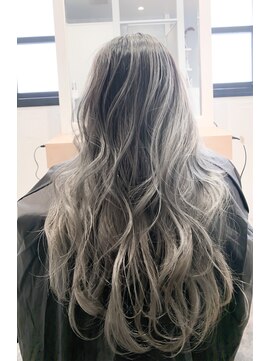 アルス ヘアーデザイン 覚王山(A.r.s hair design) Ars hair ホワイトグラデーション