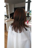 パンセ(PENSER)&nbsp;ウルフでロングくせ毛も馴染む