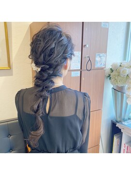 アルマヘアー(Alma hair by murasaki) ◎大人気の網下ろしお呼ばれヘア◎