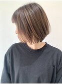 【FOLK】小顔 短めバング イメチェン &nbsp;アッシュベージュ♪
