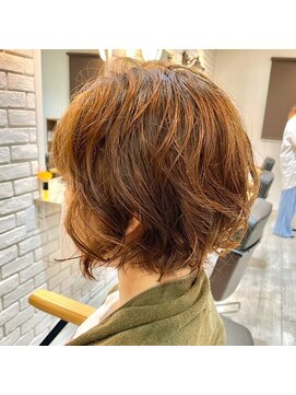 テラ 八幡山(TERRA) ミニボブ/パーマ/コテ巻き風パーマ/八幡山/京王線