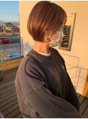 20代30代40代♪大人かわいい小顔ショートボブ☆シースルー前髪