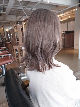 シザーズ(scissors) 加工なし!ブリーチなしのミルクティーベージュ