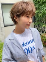 ロンド 銀座(Lond)&nbsp;【銀座◇成田】ショートパーマネビージュくびれボブ美髪小顔